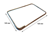 Хомут арматурный 120х120 мм толщина 6 мм Хомут арматурный 120х120 мм толщина 6 мм